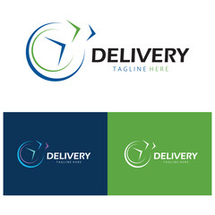 logistics logo icon illustration vector design  distribution symbol  delivery of goods  economy  finance