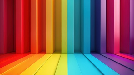 A colorful graphic representation of the color wheel with a modern, sleek design.