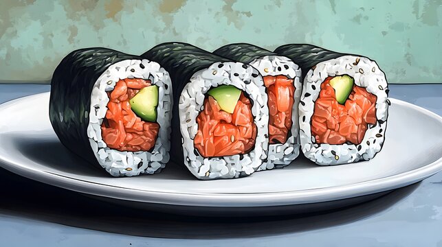 Sushirrito &Atilde;&raquo; An Innovative Sushi-Burrito Fusion That Combines Fresh Ingredients Into A Delicious Handheld Meal