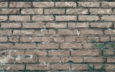 pattern old brick wall close up