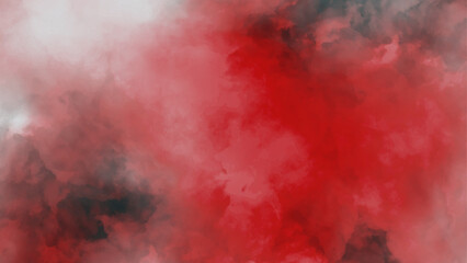  Abstract red smoke on black background, old style dark red grunge texture,