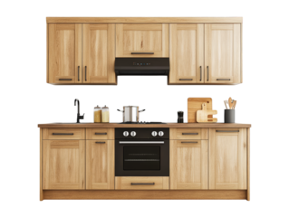 Sleek and modern kitchen design with stainless steel appliances modern