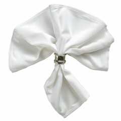 Elegant napkin folding for dining settings