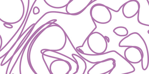 Minimalist pink abstract line background, line background with aesthetic abstract shape patterns