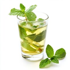 Refreshing mint syrup 