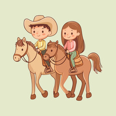 Couples Romantic Horseback Riding