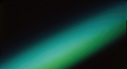 Abstract gradient background with green and blue light fade effect