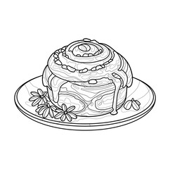 Dessert, pastry, cake, muffin.