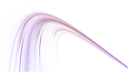 Neon stripes in the form of drill, turns and swirl. Speed of light concept background. Abstract background rotational border lines, png, effect, wave,neon,line. 