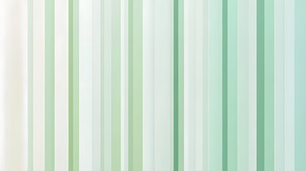 Obraz premium A pastel green striped pattern with varying widths and a smooth gradient effect.