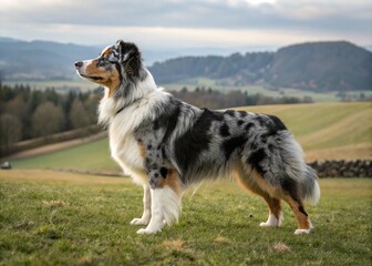 The Australian Shepherd, a lean, tough ranch dog