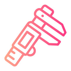 Caliper  gradient icon