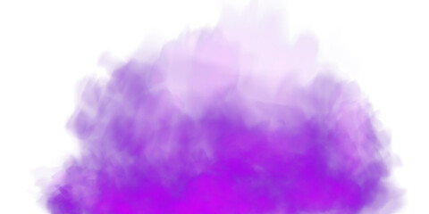 Bright Purple Smoke Cloud Illustration. Fantastic purple smoke. Magic smoke. Smog cloud on podium or stage. Fog vapor over ground or water surface, magic haze. Magic smoke, magic fog, purple steam PNG