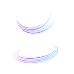 Horizontal speed lines connection vector background. Futuristic dynamic motion technology blue glowing lines air flow effect.  Racing cars dynamic flash effects city road with long exposure. 