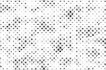 Abstract grunge halftone background. Retro pop art comic style background. Distressed halftone dotted banner frame for social media business
