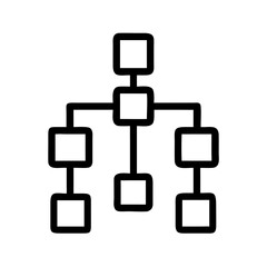 Tree diagram icon