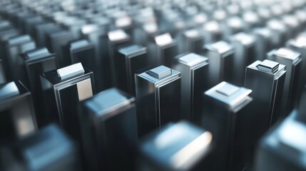 Obraz premium Close-Up Detail of Isolated Technology Elements