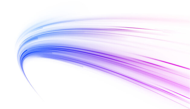 Neon color glowing lines background, Glowing wave swirl, impulse cable lines. High-speed light trails effect. Futuristic dynamic motion technology. Png, neon, line, blur, beam, ray, abstract, energy, 