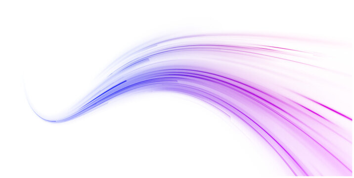 Neon color glowing lines background, Glowing wave swirl, impulse cable lines. High-speed light trails effect. Futuristic dynamic motion technology. Png, neon, line, blur, beam, ray, abstract, energy, 