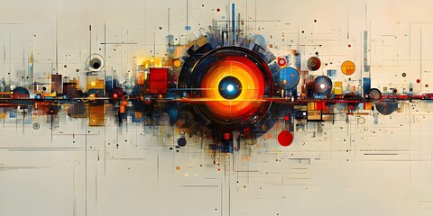 abstract music background