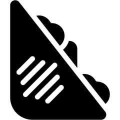 Vector Icon Sandwich, Food and Restaurant, Salad, Sandwich, Meal