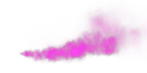 Bright Pink Smoke Cloud Illustration. Fantastic pink smoke. Magic smoke. Smog cloud on podium or stage. Fog vapor over ground or water surface, magic haze. Magic smoke, magic fog, pink steam. PNG.