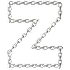 Z Alphabet letters type of barbed wire