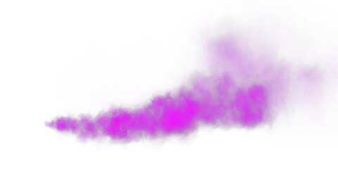 Bright Purple Smoke Cloud Illustration. Fantastic purple smoke. Magic smoke. Smog cloud on podium or stage. Fog vapor over ground or water surface, magic haze. Magic smoke, magic fog, purple steam. PN