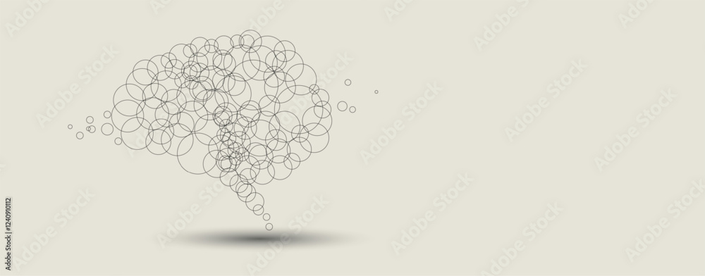 Aufkleber exploring the infinite power of the thinking brain