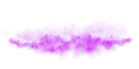 Bright Purple Smoke Cloud Illustration. Fantastic purple smoke. Magic smoke. Smog cloud on podium or stage. Fog vapor over ground or water surface, magic haze. Magic smoke, magic fog, purple steam. PN
