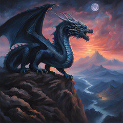 "Shadow of the Eternal Dragon"
"Born from the abyss, ruler of the skies."