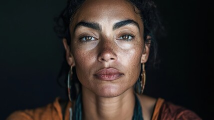 A human rights activist speaking out against the death penaltyphotorealistic portrait,