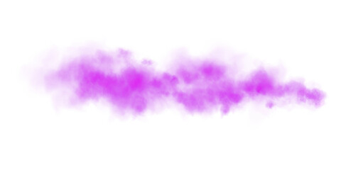 Bright Purple Smoke Cloud Illustration. Fantastic purple smoke. Magic smoke. Smog cloud on podium or stage. Fog vapor over ground or water surface, magic haze. Magic smoke, magic fog, purple steam. PN