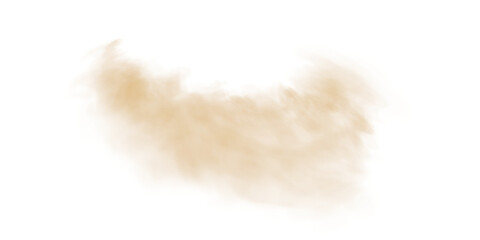 Bright Golden Smoke Cloud Illustration. Fantastic golden smoke. Magic smoke. Smog cloud on podium or stage. Fog vapor over ground or water surface, magic haze. Magic smoke, magic fog, golden steam. PN