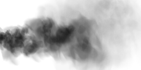 Bright black Smoke Cloud Illustration. Fantastic black smoke. Magic smoke. Smog cloud on podium or stage. Fog vapor over ground or water surface, magic haze. Magic smoke, magic fog, black steam. PNG