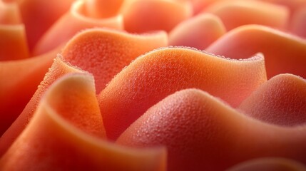 Abstract Orange Wave Texture Background