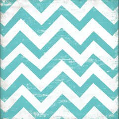 Chevron Pattern Aqua Lines Repetitive Diagonal Design Surface Background Retro Textured Style