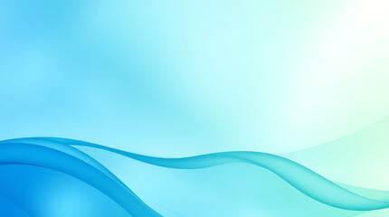 Abstract Blue Curve Background: Smooth Flowing Lines, Gradient Color Design, Modern Graphic Illustration