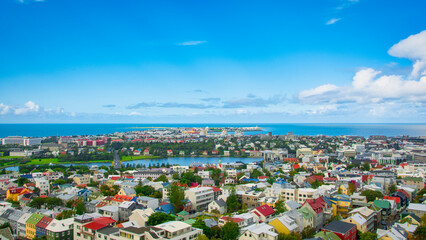 Reykjavik von oben