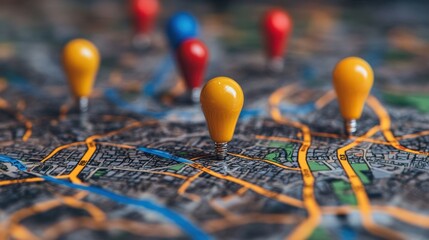 Plan Your Dream Trip Interactive Travel Planner with Marked Destinations Navigation Routes for Effortless Journey Mapping Visualize your adventure with this comprehensive travel planning tool