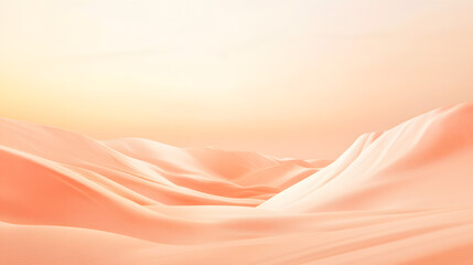 Fototapeta premium A peach design with subtle shading and soft textures, evoking a sense of warmth and tranquility in a minimalist style.