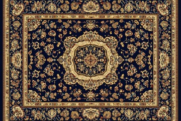 Magnificent Persian Rug: Intricate Design and Rich Colors