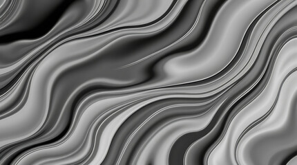 Obraz premium Abstract Gray Swirls: Elegant Monochrome Background Texture. Perfect for modern design projects, adding a touch of fluid style and contemporary sophistication.