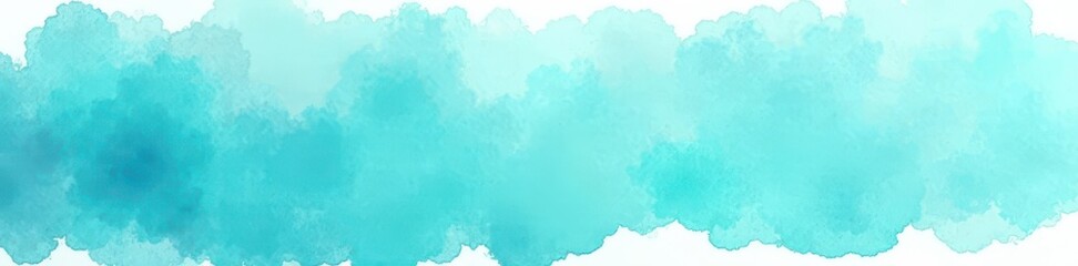 Subtle aquamarine watercolor wash, layered strokes create soft texture, subtle, art