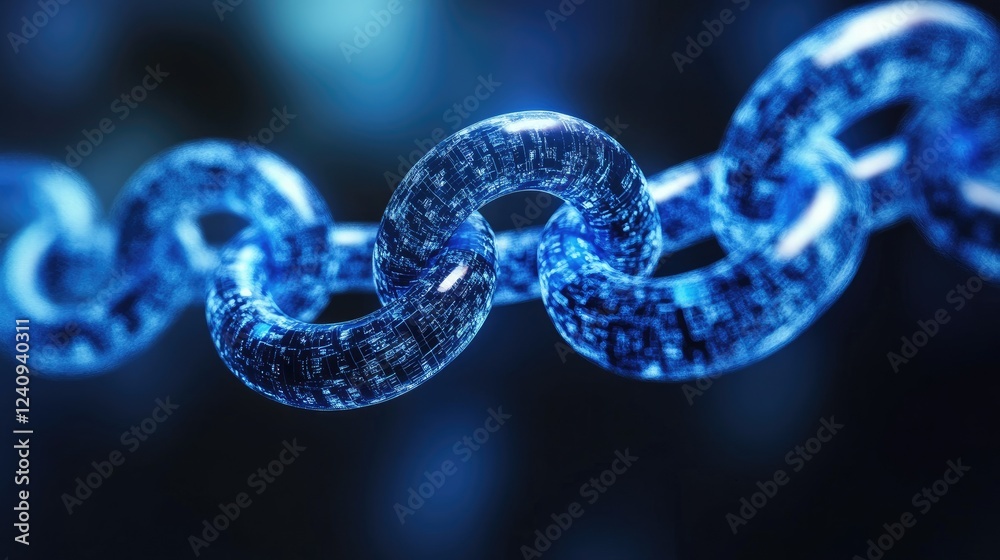 Poster blockchain-driven healthcare system ensuring secure patient data encryption and interoperability.