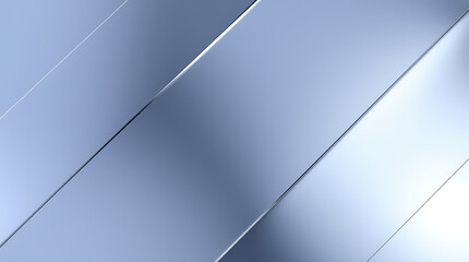 Abstract Blue and Silver Metal Texture Background: Modern Geometric Wallpaper Design