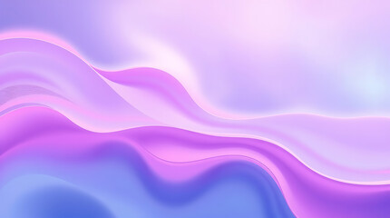 Fototapeta premium Abstract Purple Pink Blue Gradient Wave Background: Flowing Fluid Color Texture Wallpaper Design