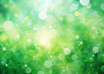 Fototapeta premium Abstract Green Watercolor Background: Simple, Universal, Bokeh Effect