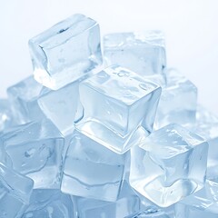 Obraz premium ice cubes