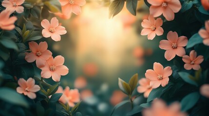 beutiful background with flowers , with empty space in a middle, woman day celebrate , birthday, party, cards, posters 